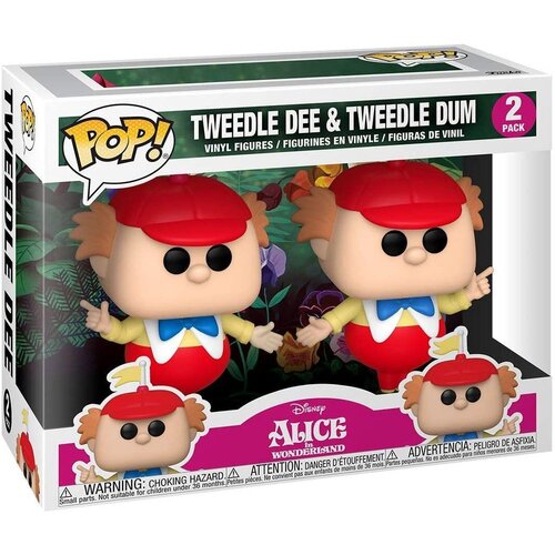 Funko POP pack 2 figures Disney Alice in Wonderland 70th Tweedle Dee and Dum Slike