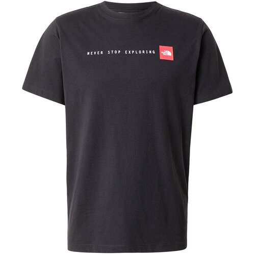 The North Face Majica 'NEVER STOP EXPLORING' crvena / crna / bijela Cijene