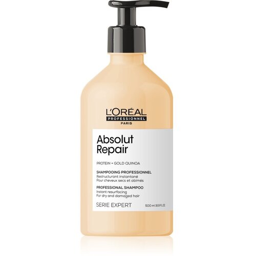 L´Oréal Paris Serie Expert Absolut Repair globinsko regeneracijski šampon za suhe in poškodovane lase 500 ml Cene