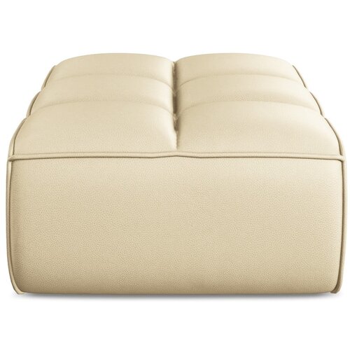 Makamii Krem modularni tabure od imitacije kože Kalai – Cijene