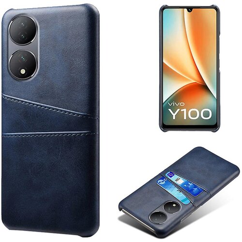 INORCO Ovitek za telefon z za&amp;scaron;čito pred padci za vivo Y100 5G, dvojne reže za kartice, PU usnjen ovitek za osebni računalnik, (22034499) Slike