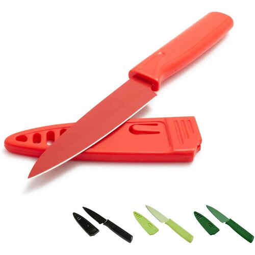 Eva Večnamenski nož / rezilo 10cm / več barv / inox, plastika, (5000200270) Slike