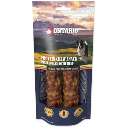 Ontario Dog Protein posladek palčke 2/1 - govedina, 12,7 cm Cene