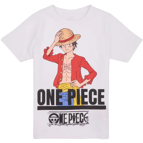 name it NKMNATE ONEPIECE SS TOP BOX VDE Bijela