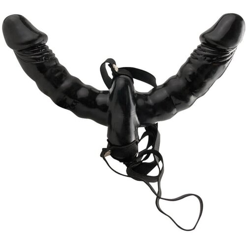 Pipedream Dvostruki vibrator na pričvršćivanje (crni) - Fetiš Cijene