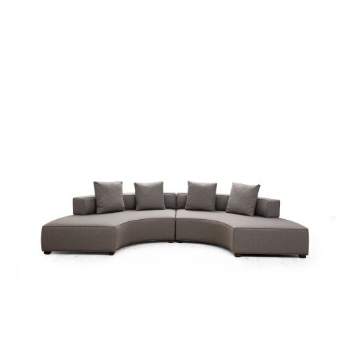  Kutna garnitura Gondola 105x70x360cm Siva Slike