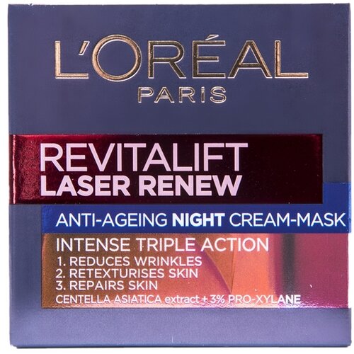L´Oréal Paris paris noćna krema-maska protiv bora Revitalift Laser Renew 50ml Cene
