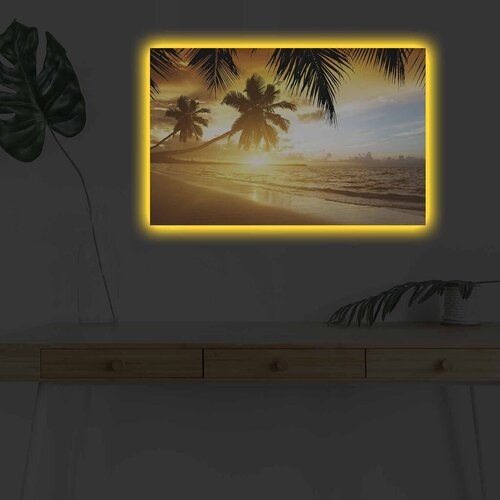 Wallity Zidna slika sa LED osvetljenjem 4570DHDACT-109, 45x70 cm Cijene