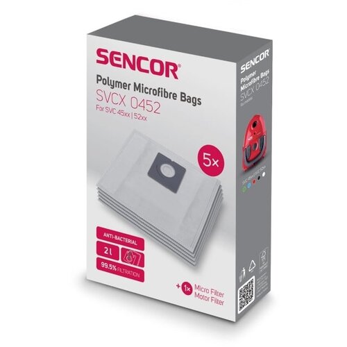 Sencor SVCX 0452 Kese za usisivač SVC 45/52 (5 kom) Slike