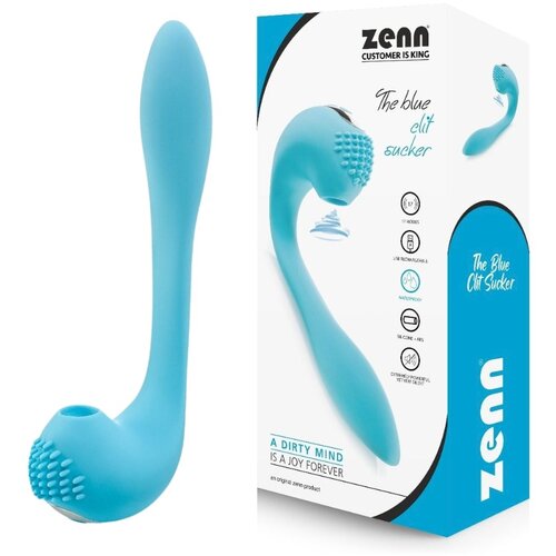 Zenn Vibrator The Blue Clit Sucker Cene