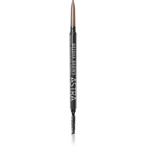 Astra Make-up Geisha Brows natančni svinčnik za obrvi odtenek 01 Blonde 0,9 g
