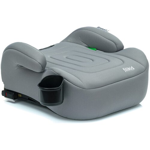 Fillikid booster/sjedalo za auto Flip deluxe (125-150 cm) s podesivim Isofix priključkom i držačem za čašu, siva Cijene