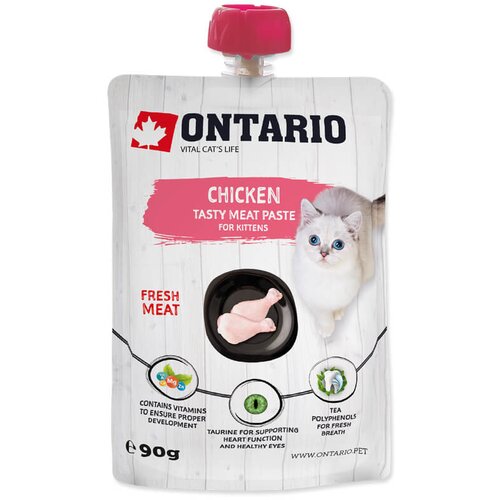 Ontario Kitten pasta s pi&scaron;čancem 90 g Cene