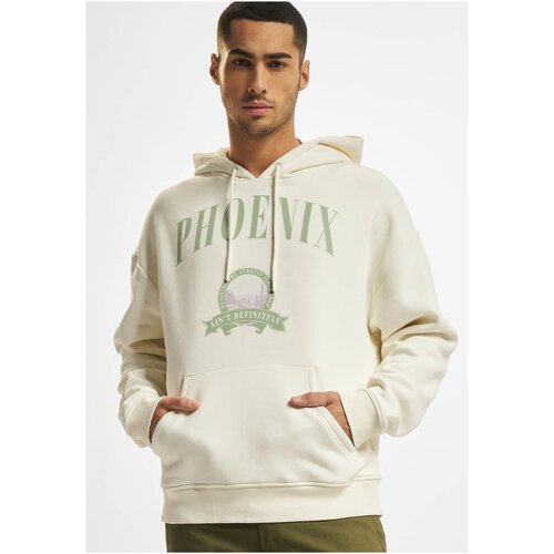 DEF Left Circular Print Hoody offwhite Slike