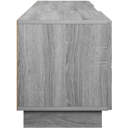  TV stalak 180 x 34,5 x 40 cm Siva Sonoma Konstruirano drvo Slike