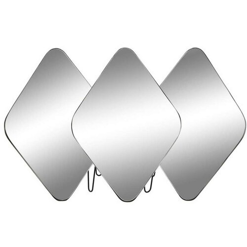  Zidno ogledalo DKD Home Decor Crna 110 x 6 x 70 cm Vintage Cijene