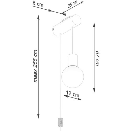 Nice Lamps Stenska svetilka v naravni barvi Arcadia &amp;ndash; Slike