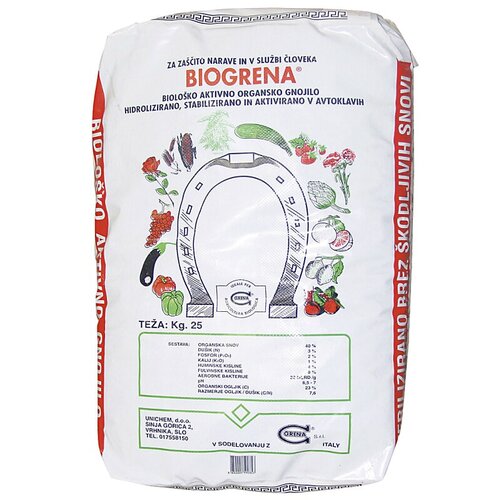 Plantella vrtno gnojivo biogrena (25 kg, sadržaj je dovoljan za: 100 m&amp;sup2;) Slike