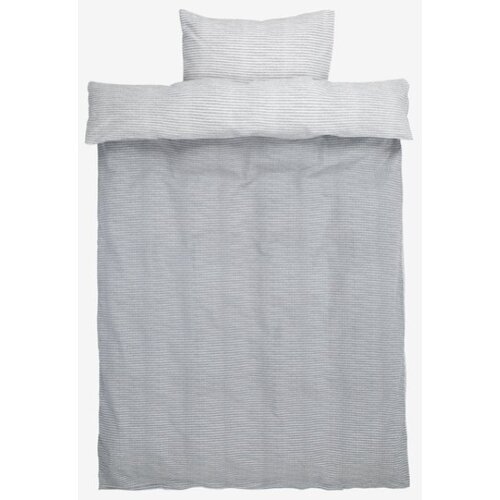  Posteljina krep 140x200 siva/bela Cene