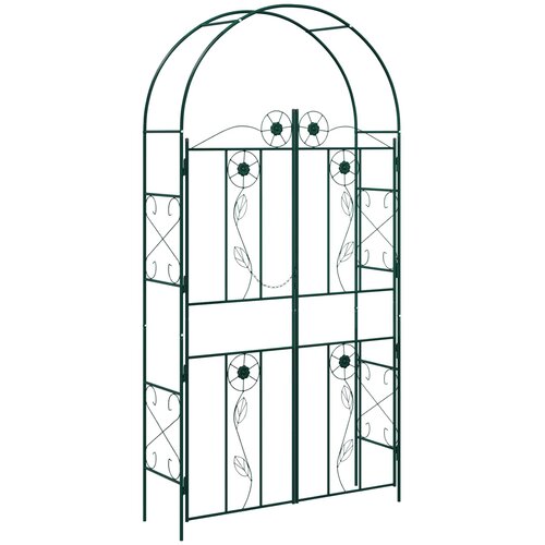  Vrtni Luk Jednobojno Zelena 115 x 37 x 226 cm Slike