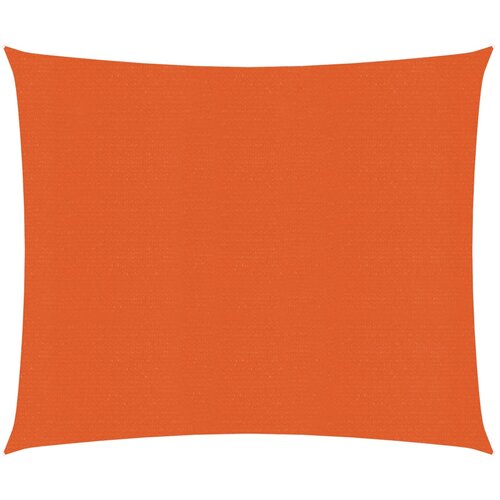 vidaXL Senčno jadro 160 g/m² oranžno 3,6x3,6 m HDPE, (20729346) Cene