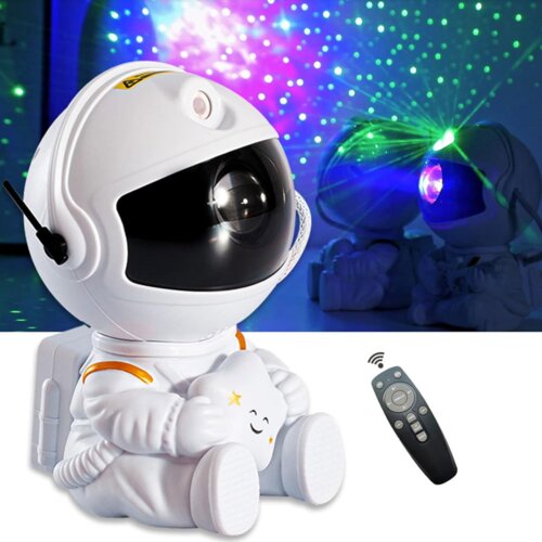  Astronaut projektor lampa F3 bela Slike