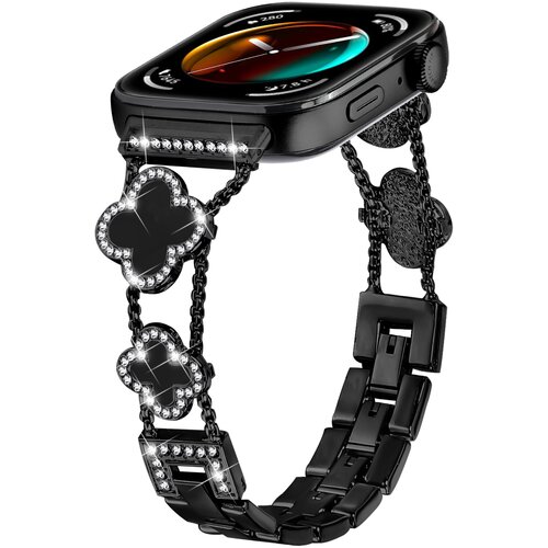 INF Huawei Fit 3 pašček z vzorcem deteljice Black, (22076705) Cene