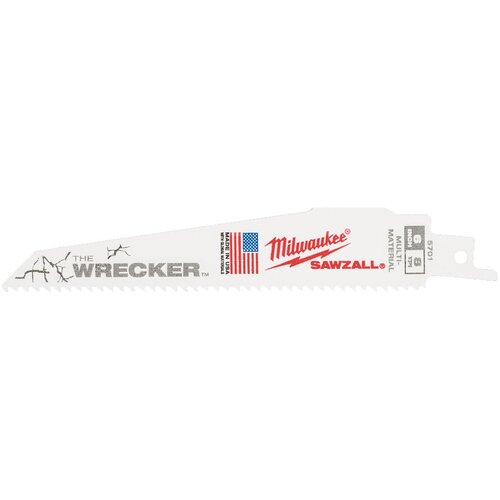 Milwaukee sabljaste testerice extra heavy duty: the Wrecker™ blades 5/1, 150/3.2 mm Slike