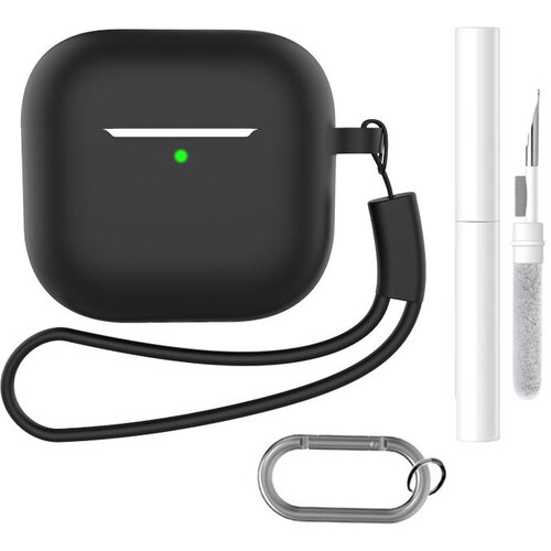 INF Ovitek za AirPods s ključkom in dodatki Black AirPods 3, (21734343) Cene