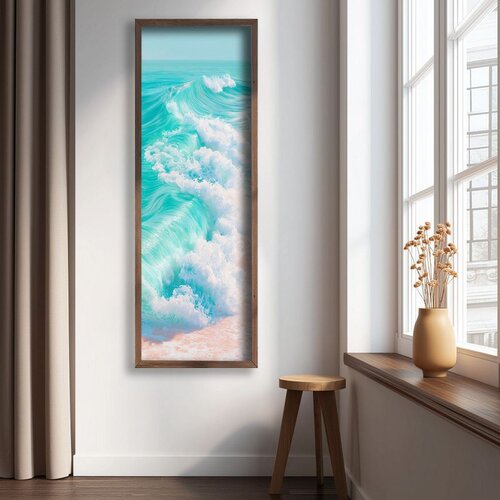 Wallxpert LAC179-120 Multicolor Decorative Framed MDF Painting Cene