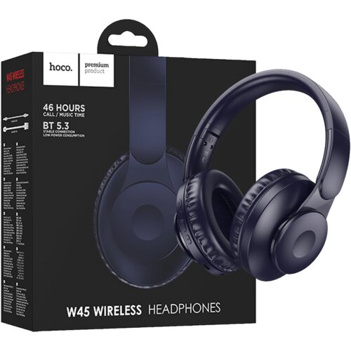 hoco. Hoco Slušalice bežične, Bluetooth - W45 Enjoy, Plave Cijene