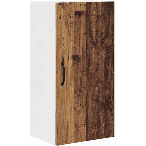 VidaXL zidni kuhinjski ormarić s policom staro drvo 40 x 31 x 80 cm Slike