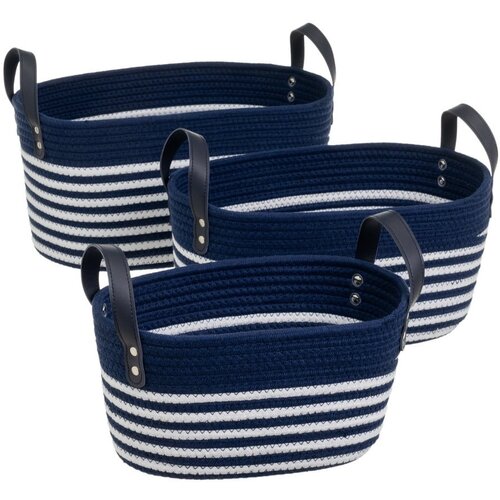 Casa Selecci&amp;oacute;n Tekstilne ko&amp;scaron;are u setu 3 kom 38x22x20 cm &amp;ndash; Slike
