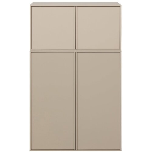 vtwonen Krem modularni garderobni ormar od masivnog bora 100x150 cm Daily – Cijene