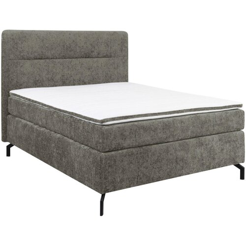 Esposa POSTELJA BOXSPRING 140 cm x 200 cm , tekstil siva Cene