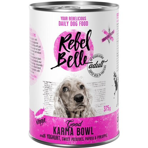 Rebel Belle Adult Good Karma Bowl - veggie 6 x 375 g Slike