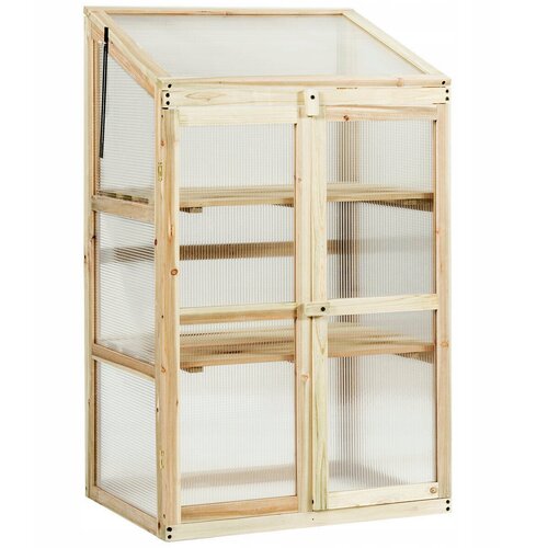 Costway Leseni mini vrtni rastlinjak, (5000151908) Cene