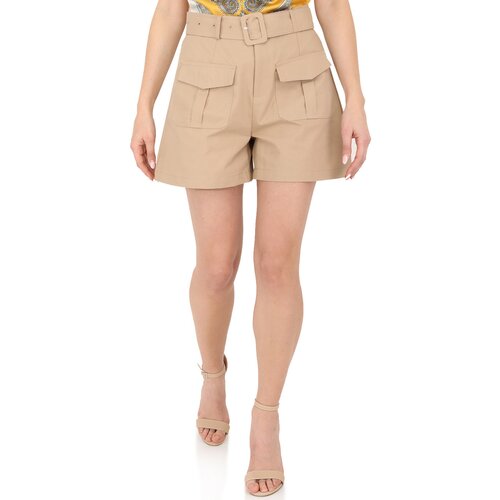 La Modeuse Kratke hlače & Bermuda 66200_P153675 Bež Cene
