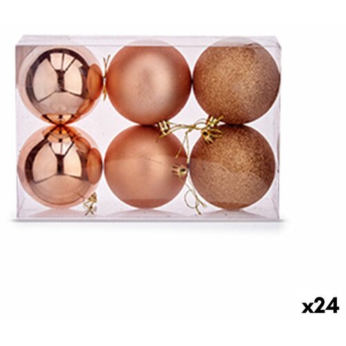  Set božićnih kuglica Krist+ Bakar Plastika (24 kom.) Slike