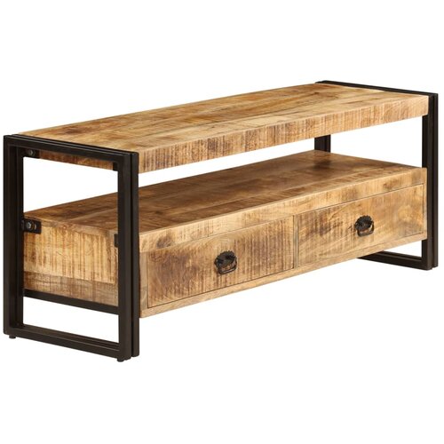 Maison Chic TV omarica - TV stojalo - Televizijska omarica iz trdnega mangovega lesa 120x35x45 cm, (21700294) Cene