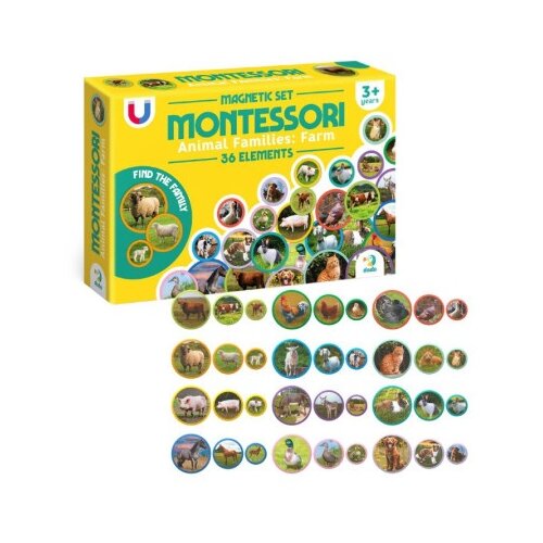 Montessori magnetni set - Domaće životinje Cene