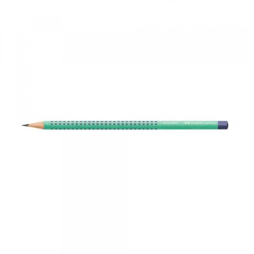 Faber-Castell grafitna olovka faber castel grip b 117004 buzzing blue Cene