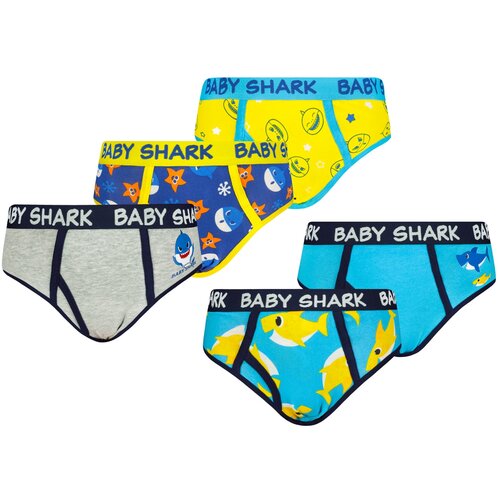 Frogies Boy's briefs Baby Shark 5 Pack Cene