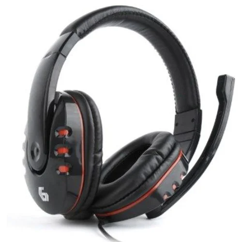 Gembird GHS-402 headphones/headset Wired Head-band Gaming Black