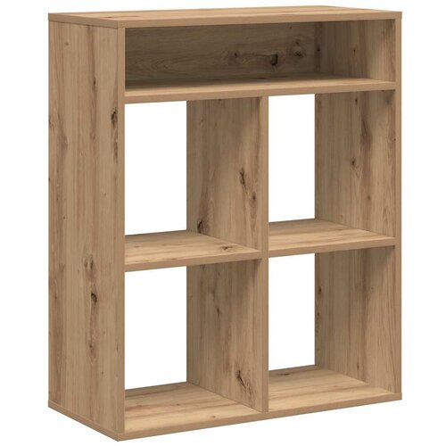 Maison Chic Knjižna omara - Knjižni regal artisan hrast 66x31x80 cm inženirski les, (21725661) Slike