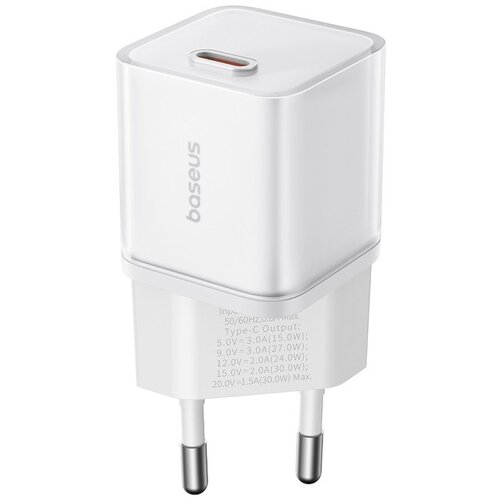 Baseus GAN5S P10162504213-00 Mains Charger 30W White Cijene