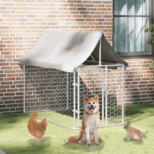  kavez za pse s krovom 200 x 100 x 150 cm Cijene