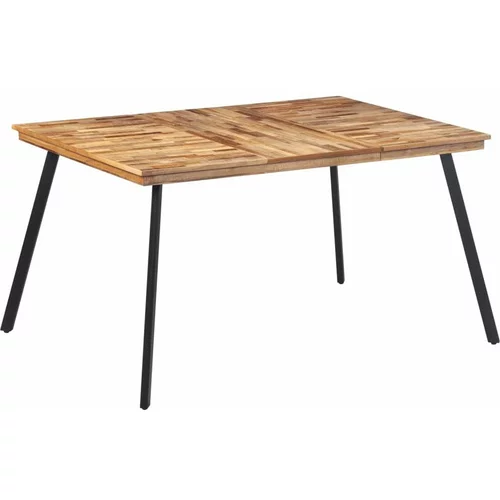  Blagovaonski stol 148x97x76 cm od masivne tikovine