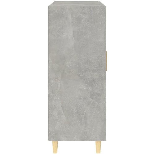  Komoda siva boja betona 69,5x34x90 cm od konstruiranog drva Slike