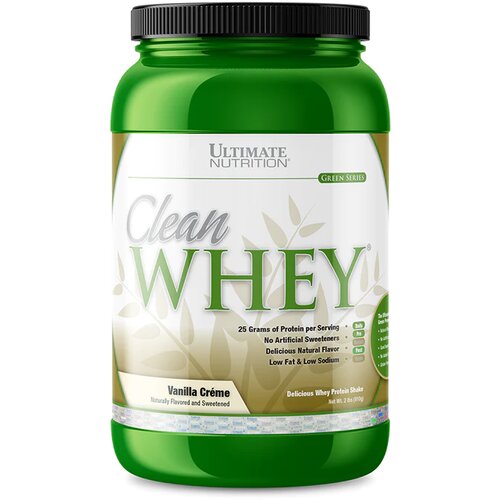 Ultimate Nutrition clean whey, 910g vanila Cene